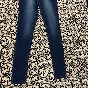High rise skinny jeans